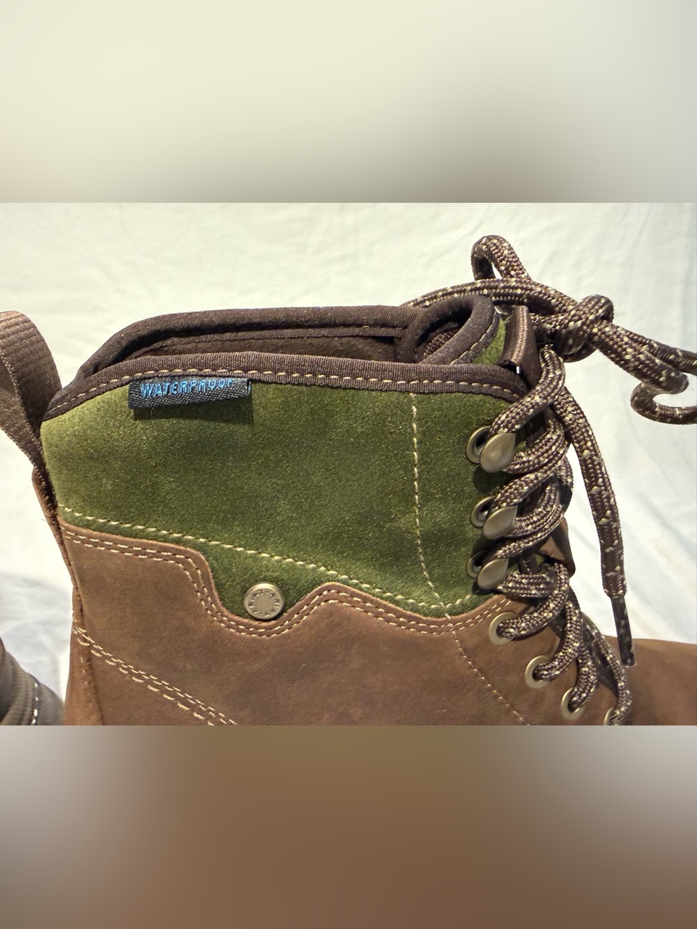 Ariat Moresby H20 Waterproof Boot Brown/Olive Women's 9.5 - Picture 6 of 14
